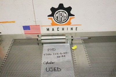 PHD TS06 1X4-D-H4-J2-R2 Pneumatic Cylinder Used With Warranty See All Pictures