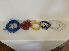 Lot of 5 Ethernet Network Cables - Cat 5 or Higher