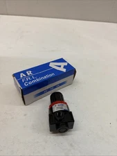 XMHF AR2000 Pneumatic Source Treatment Air Filter Pressure Regulator... 