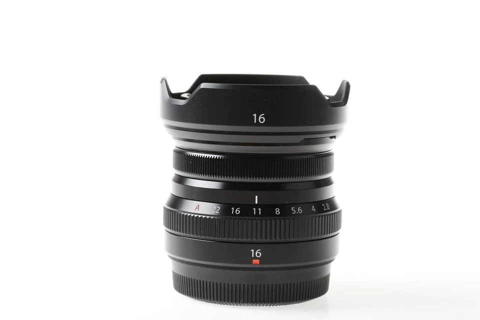 FUJIFILM Fujinon XF 16mm f/2,8 R WR - Schwarz - SNr: 3CA02103 - Bild 2 von 4
