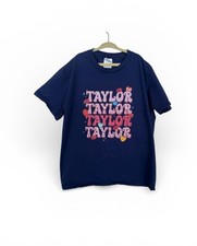 Taylor Swift Navy Blue Kids Tshirt Size Medium