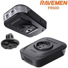 RAVEMEN FR500 Bike Head Light For Garmin Wahoo GPS Bicycle Front Lamp With AGM03