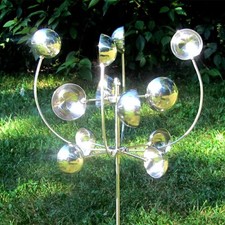 Metal-Windmill Kinetic Sculptures Unique And Magical Wind Powered Spinner Garden