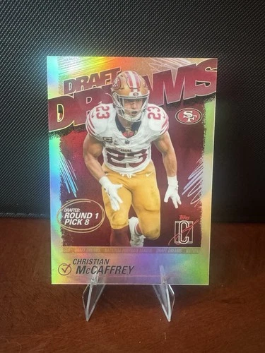 2025 Topps Signature Christian McCaffrey Base (RAW)