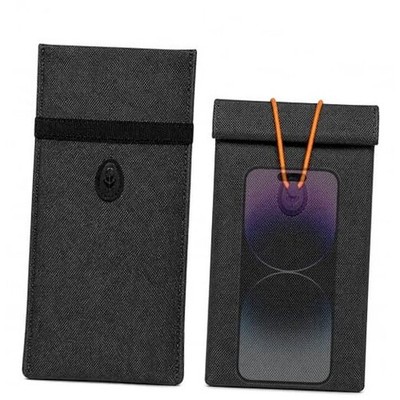 Faraday Bags for Phones and Car Keys, 2-Pack Go Dark Bags Signal Blocking