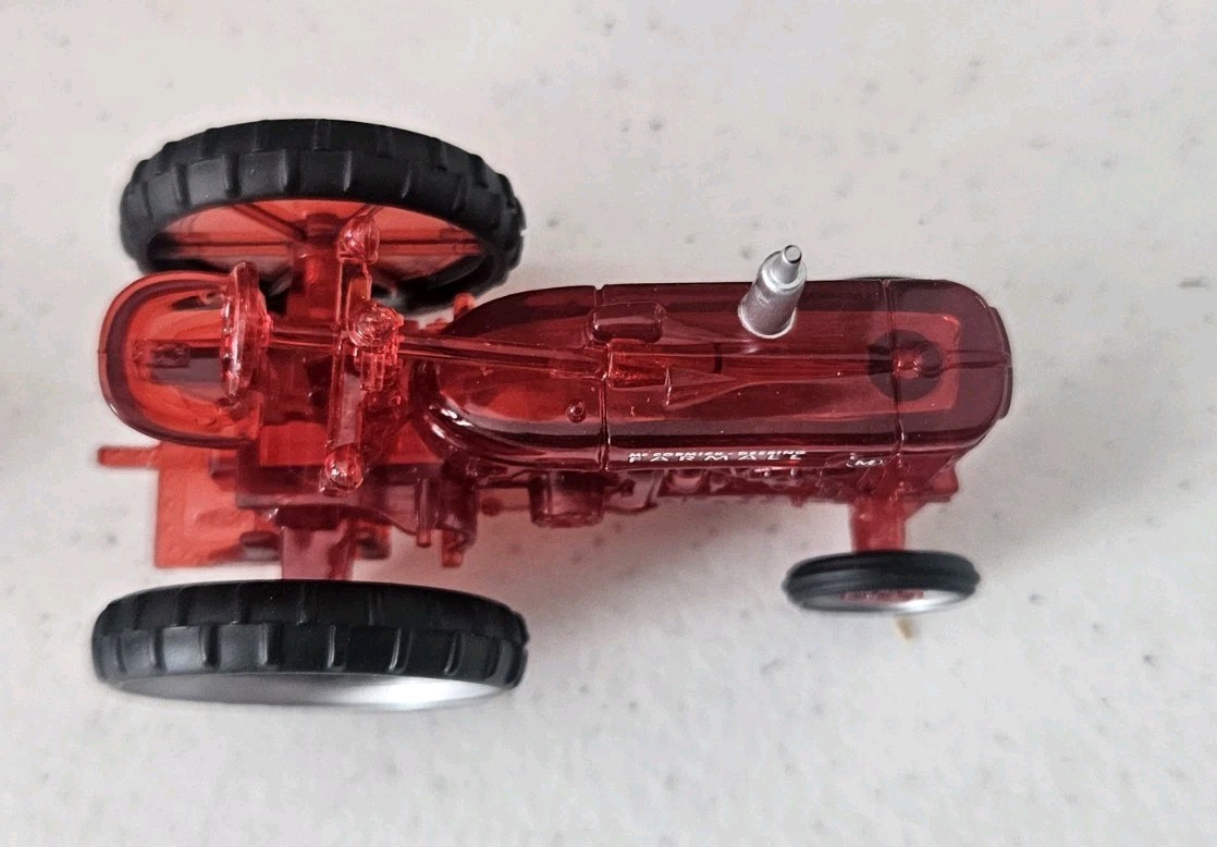 4pc Farmall  Mccormick Deering M Red Farm Tractor Christmas Light Covers #0230