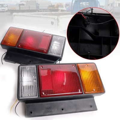 UNIVERSAL 24V REAR TAIL LIGHT LAMP +SOCKET FIT ISUZU TRUCK ELF NPR NKR NHR NLR