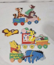 Vintage Winnie the Pooh  Friends Composite Wood Wall Decor