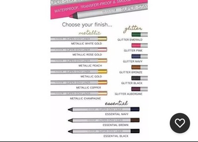 Wunder2 High Tech Beauty Super Stay Liner Eyeliner Stift Glitzer Navy Blau