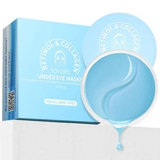 Under Eye Patches Masks - for bags with Collagen and 60 Fl Oz (Pack of 1) 
