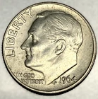 1964-D Roosevelt Dime - Circulated Condition - 90% Silver - US Coin - 3143
