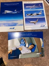 ANA JAPAN AIRLINES CORPORATE POSTCARD SET BRA...