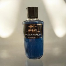 Bath  Body Works Ocean Men  s 3-In-1 Hair Face Body Wash 10 Oz New Authentic