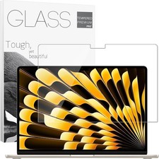 9H Hardness Tempered Glass Screen Protector for MacBook Air 15.3" M2 2023, Ultra