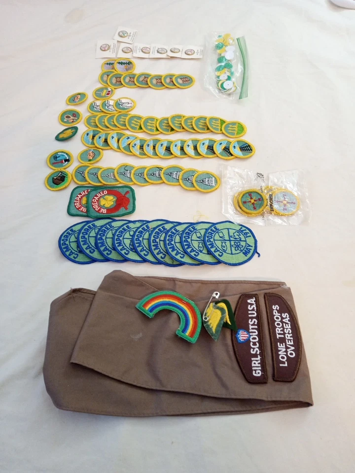 parches vintage girl scout Foto 4 de 4
