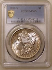 1882-S Morgan Silver Dollar PCGS Gold Shield Trueview MS65