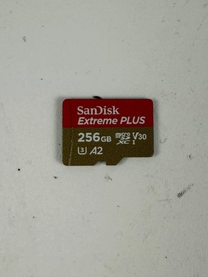 SanDisk Extreme PLUS 256GB Micro SDXC UHS-I Memory Card V30
