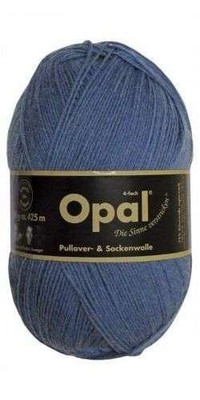 Opal ''Uni'' festes Sockengarn - Denim (5195)