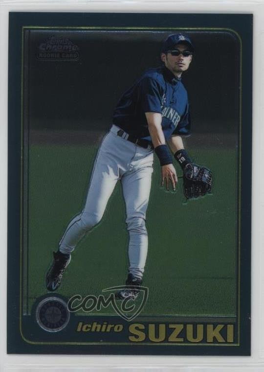 2001 Topps Traded & Rookies Chrome Ichiro Suzuki #T266 HOF 18kw