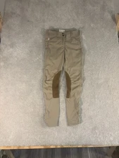 Tailored Sportsman Hunter Trophy Breeches 26 Mid Rise Tan EUC