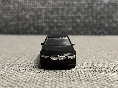 RARO Welly NEX BMW 335i F30 1:64 1:60 serie 3 3 modellino auto pressofuso nero - Foto 6 di 11