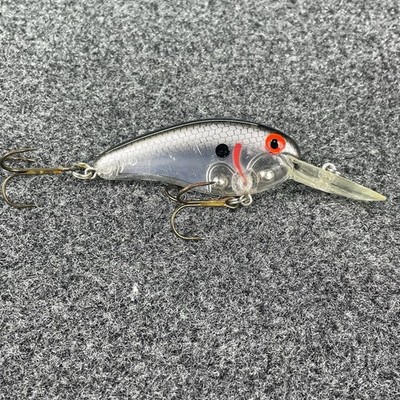 Bomber Deep Flat A Crankbait Fishing Lure 3/8oz - 2DFASI Silver Flash SI