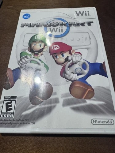 Mario Kart Nintendo Wii Complete w/Manual CIB Video Game