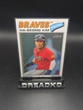 2026 Topps Heritage Base Ha-Seong Kim Atlanta Braves #125