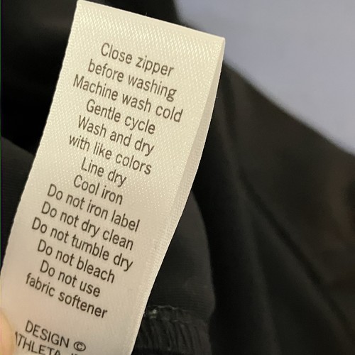 Athleta Pants Womens Size Small Black Stellar Tight Zip Pockets Skinny Leg - Picture 9 of 11