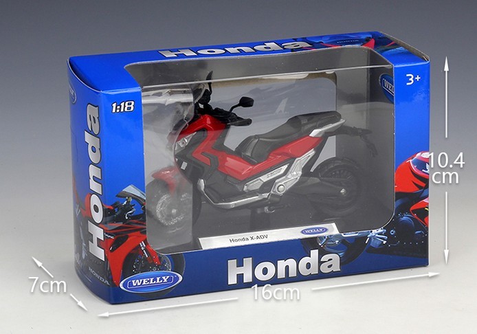 1:18 Welly Honda X-ADV Motorcycle Bike Model New in Box