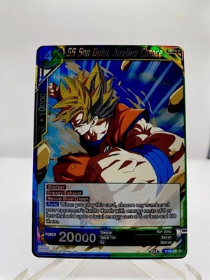 Dragon Ball Super CCG SS Son Goku, Another Chance BT9-097 R Rare Foil Card