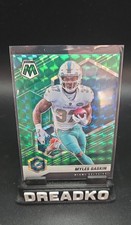 2021 Panini Mosaic - Myles Gaskin #125 Green Mosaic Prizm