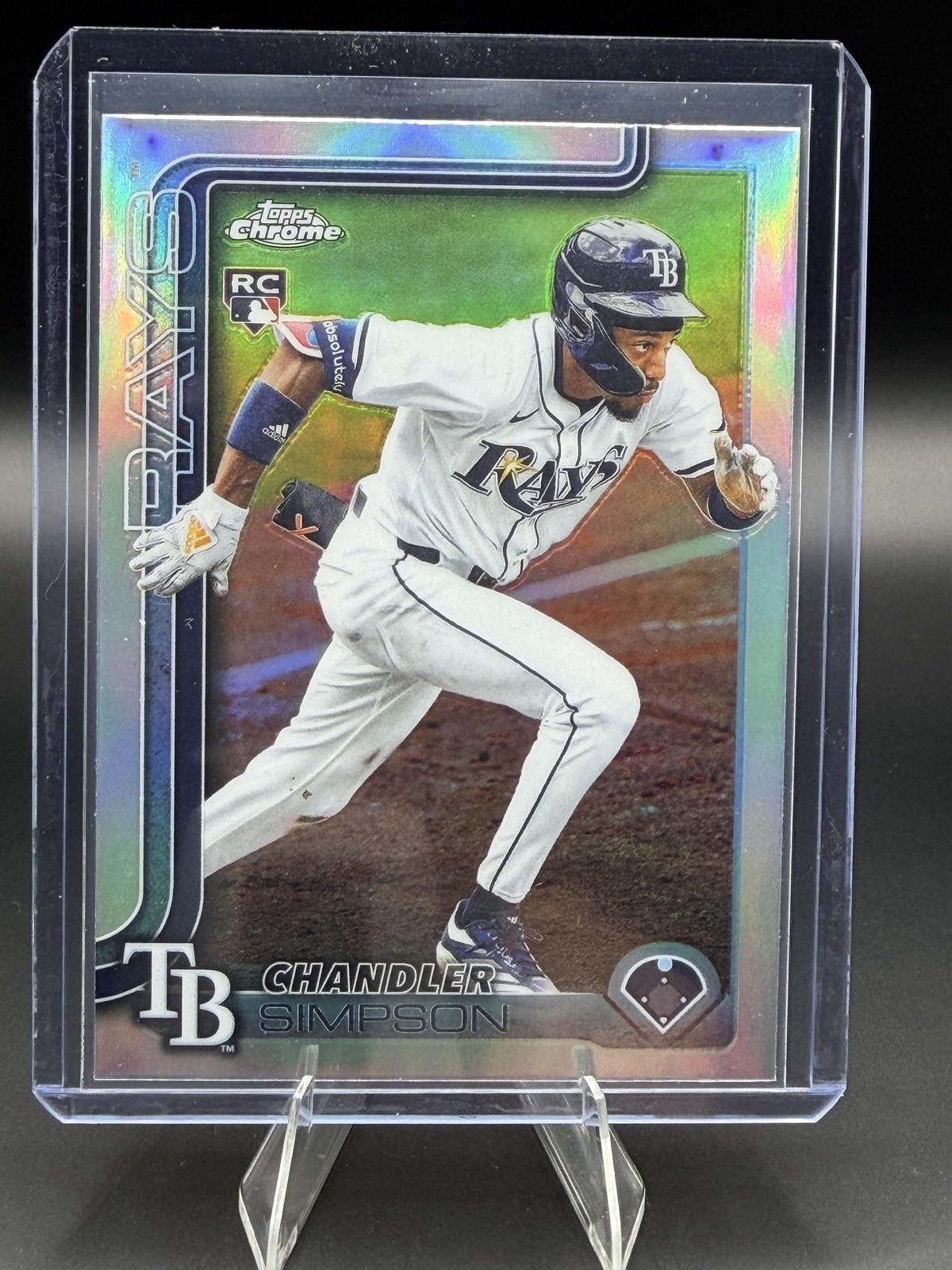 2025 Topps Chrome Update #USC179 Chandler Simpson Refractors