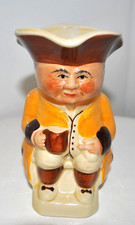Tony Wood- Toby Jug Number 2- Ceramic glazed jug-Staffordshire character jug-GC