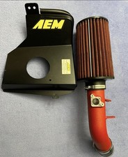 Aem For 15-17 Subaru Wrx Sti Cold Airintake System-wrinkle Red Aem For 15-17 Subaru Wrx Sti Cold Airintake System-wrinkle Red