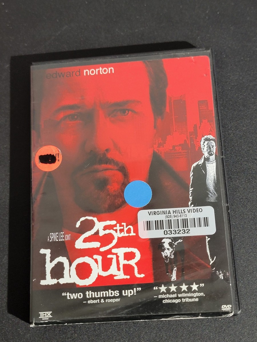 25th Hour DVD Spike Lee Edward Norton Touchstone Home