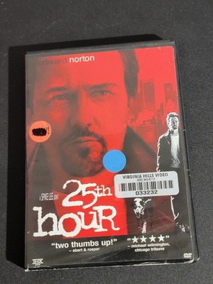 25th Hour DVD Spike Lee Edward Norton Touchstone Home
