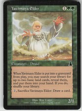 Magic the Gathering TCG Yavimaya Elder C Urza's Destiny 124