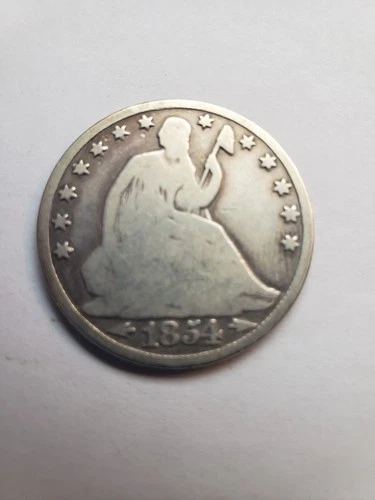 1854-O Arrows Seated Liberty Silver Half Dollar Good (G)