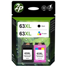 63XL Black Color Ink for HP 63XL ENVY 4516 4520 4522 DeskJet 1110 1111 1112 2130