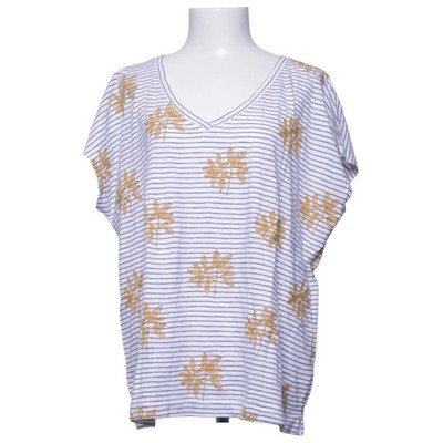 White Stuff, Top, Größe: 46, Weiß/Blau/Gelb, Baumwolle/Polyester, Sonstiges #Lg7