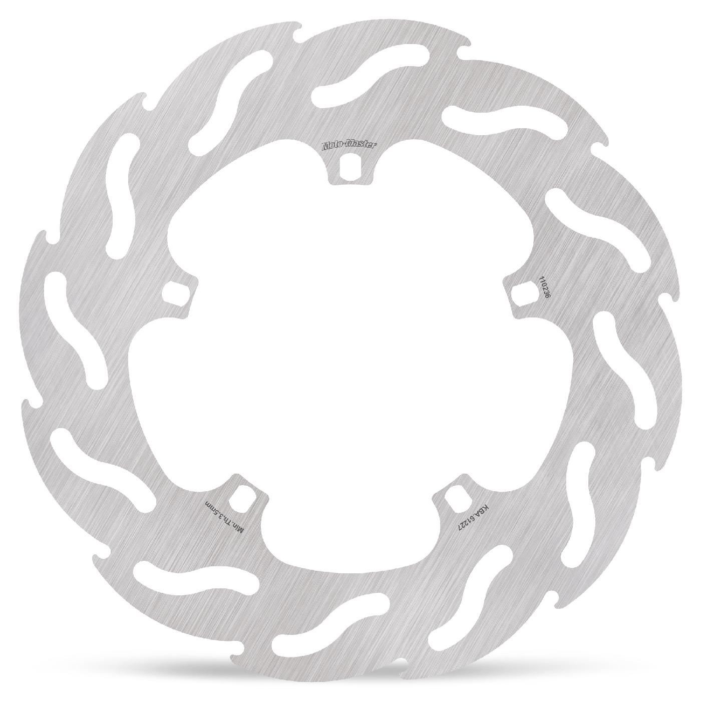 Brake Disc for PIAGGIO FLY 100 2007-2010 Front Flame Fixed Disc MotoMaster - Image 25