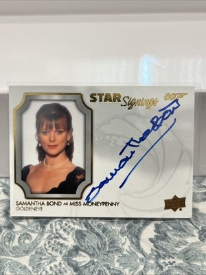 2020 James Bond Villains & Henchmen Samantha Bond as Miss Monepenny Auto