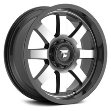 Fittipaldi Off-road Fa16mb Wheels 20x9 12 8x170 130.2 Black Rims Set Of 4