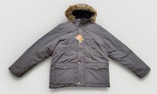 Osark Trail boys Parka Jacket hooded faux fur winter 2XL 18 fleece lined brown