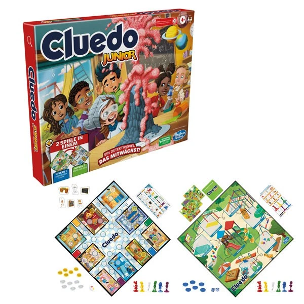 Brettspiel Cluedo Junior Hasbro - Bild 1 von 1