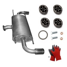 Endschalldämpfer Auspuff+Anbausatz für Mazda CX-5 2.2 D +AWD bis 02/2017