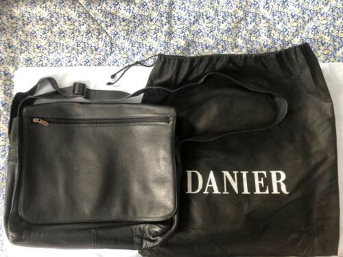 Danier Black Genuine Leather Sachel - image 1