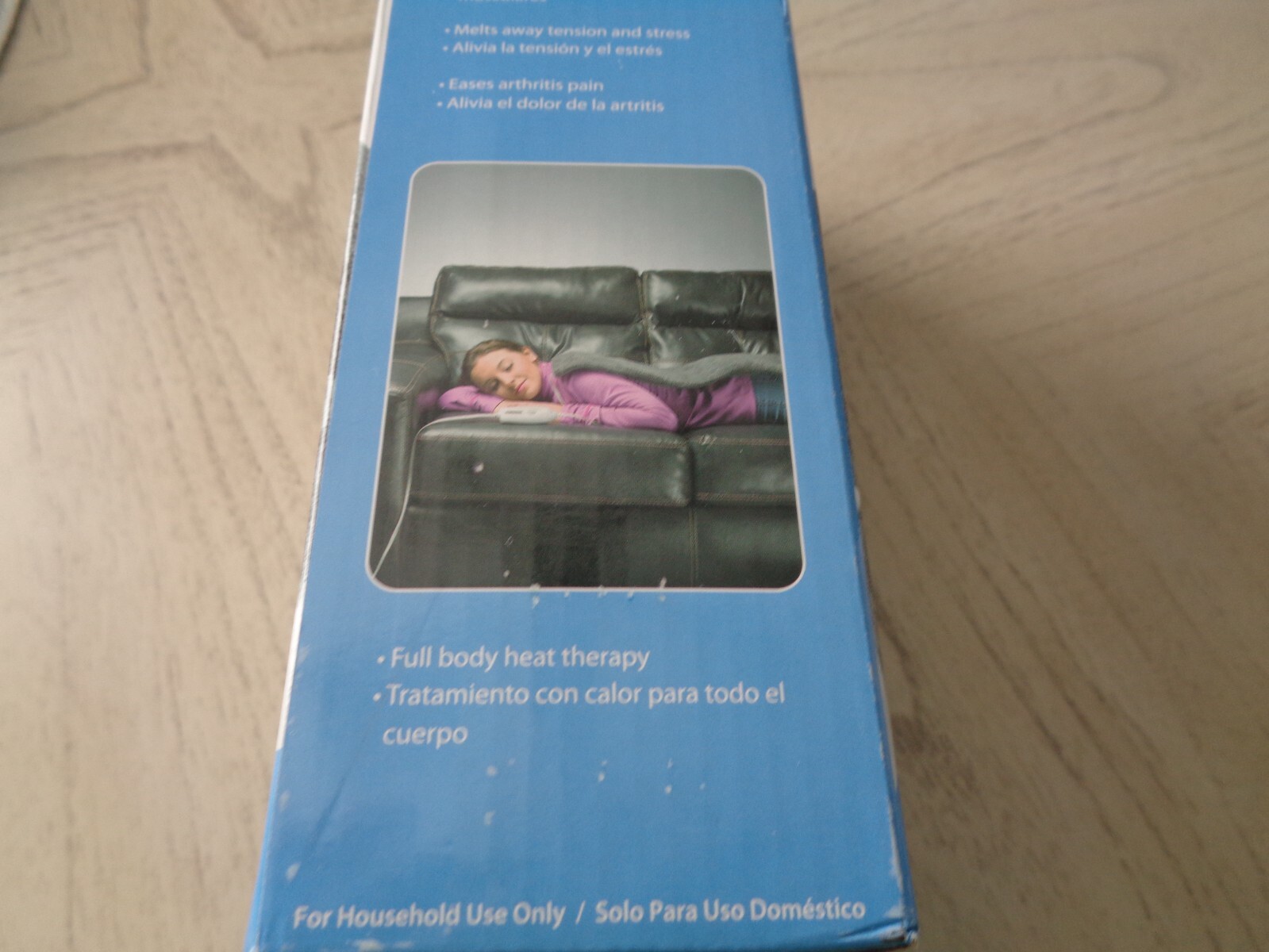 NEW! DMI XL Deluxe Therapeutic Electric Heating Pad Gray 12x24 Heat