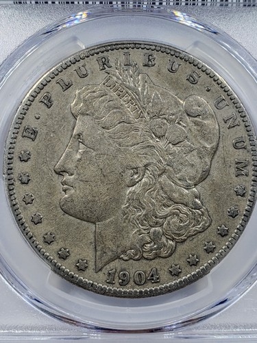 1904-S Morgan Silver Dollar PCGS VF20 Better Date - Picture 2 of 4